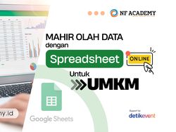 Mahir Olah Data dengan Spreadsheet Online untuk UMKM Lewat Praktik Langsung
