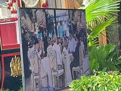 Momen Prabowo dan Jokowi Jadi Saksi Pernikahan Sekpri Prabowo di TMII