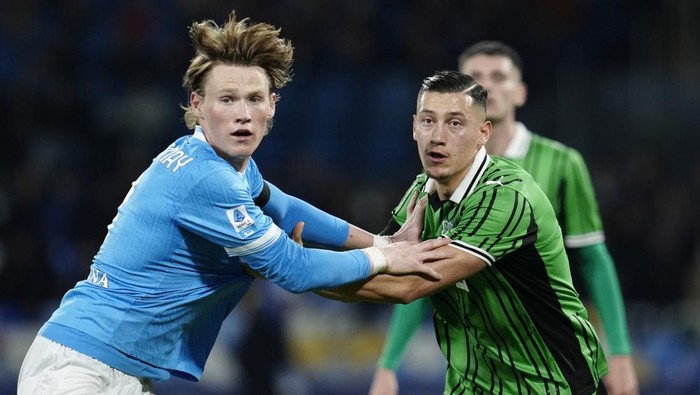 Napoli Vs Sassuolo: Il Partenopei Susah Payah Tekuk Jay Idzes dkk 1-0