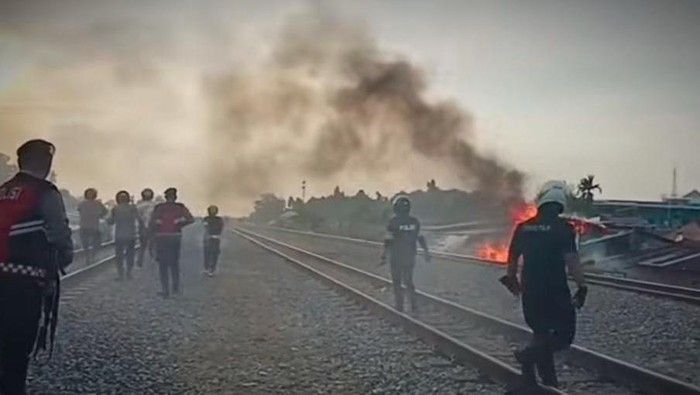 Polisi Gerebek Barak Narkoba di Deli Serdang, Diserang Senapan Angin