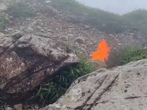 Detik-detik Pendaki Lihat Ledakan Pesawat ATR 42-500 di Puncak Bulusaraung