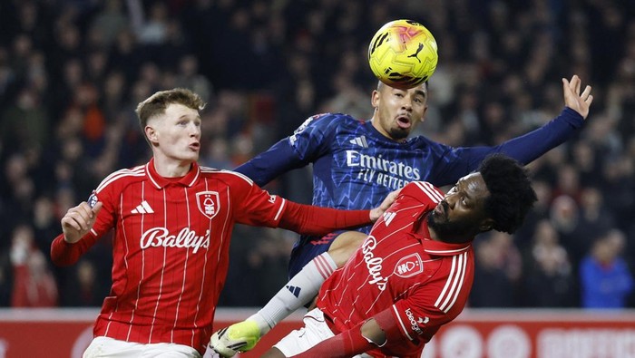 Arteta Vs Dyche soal Handball Saat Arsenal Ditahan Nottingham Forest