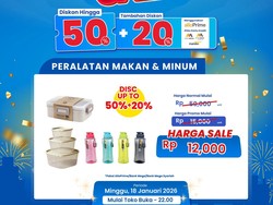 Alat Makan Banting Harga di Transmart Full Day Sale