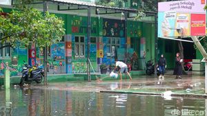 Banjir Rendam MTs Nur Attaqwa, Sekolah Tiadakan Belajar Tatap Muka