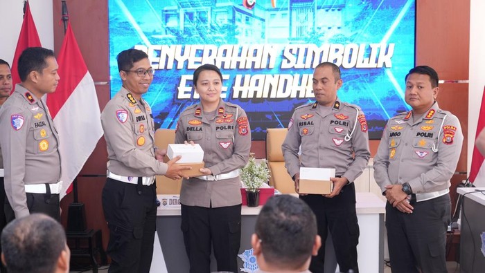 Korlantas Polri Gelar ETLE Mobile Handheld di Sulawesi Tenggara