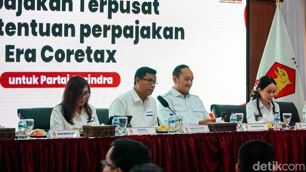 DJP Gandeng Gerindra Sosialisasikan Sistem Pajak Terpusat Coretax