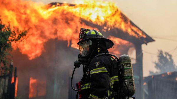 Kebakaran Hutan Meluas di Concepcion, Asap Pekat Selimuti Kota