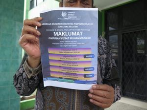 Muhammadiyah Sumsel Tetapkan 1 Ramadan 1447 H pada 18 Februari 2026