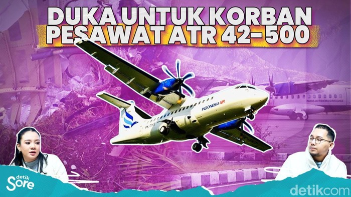Pesawat ATR Jatuh di Maros, Evakuasi Berjalan