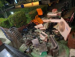 Komplotan Maling Bobol Kantor Balai Karantina Bangka Barat Ditangkap