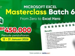 Solusi Praktis Kuasai Excel dari Dasar hingga Mahir di Workshop Excel Masterclass