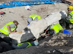 Niat Gali Area Parkir, Pekerja Malah Temukan Fosil Dinosaurus Raksasa