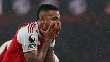 Gabriel Jesus Ngambek Dipanggil 'Judas' oleh Fans Man City