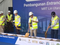 Pram Mulai Bangun Gerbang Stasiun MRT Harmoni: Akan Jadi TOD Paling Ramai