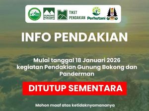 Jalur Pendakian Gunung Panderman dan Bokong Ditutup Sementara