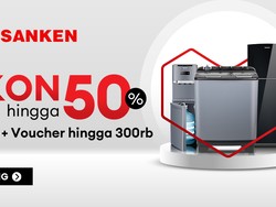 Big Brand Day Lazada, SANKEN Tebar Diskon Spesial hingga 50%