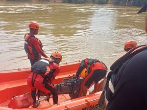 Pria Asal Jatim Tenggelam di Muba, Diduga Terpeleset dan Jatuh Saat Mancing