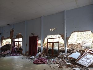 SDN Kokap Rusak Parah gegara Longsor, KBM Dipindah Sementara