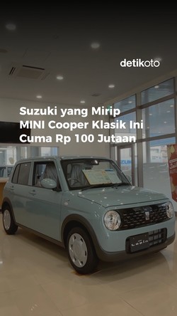 Video: Suzuki Klasik Mirip MINI Cooper, Cuma Rp 100 Jutaan