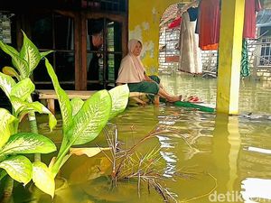 Lamongan Siaga Merah, Banjir Bengawan Jero Makin Tinggi