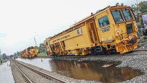 Banjir Ganggu Jalur KA Pekalongan, Rel Kereta Ditinggikan