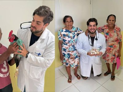 Bukan Uang! Dokter Ini Dibayar pakai Ayam hingga Sayur oleh Pasien