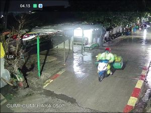 Video Viral Maling di Semarang Kabur Tinggalkan Motor Usai Dikejar Warga