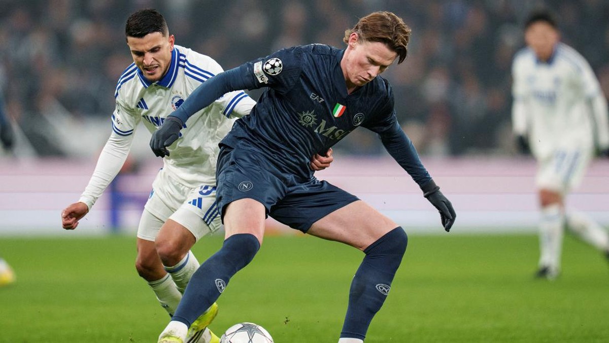 Napoli imbang 1-1 melawan FC Copenhagen dalam lanjutan Liga Champions (Foto: via REUTERS/Liselotte Sabroe/Ritzau Scanpix)