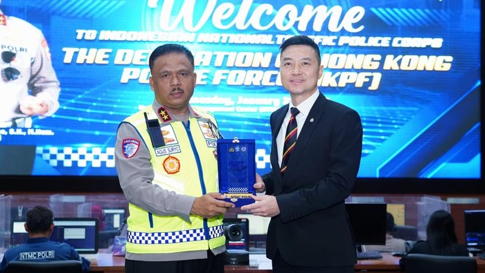 Polisi Hong Kong Kunjungi Korlantas, Kagum Penerapan ETLE di Indonesia