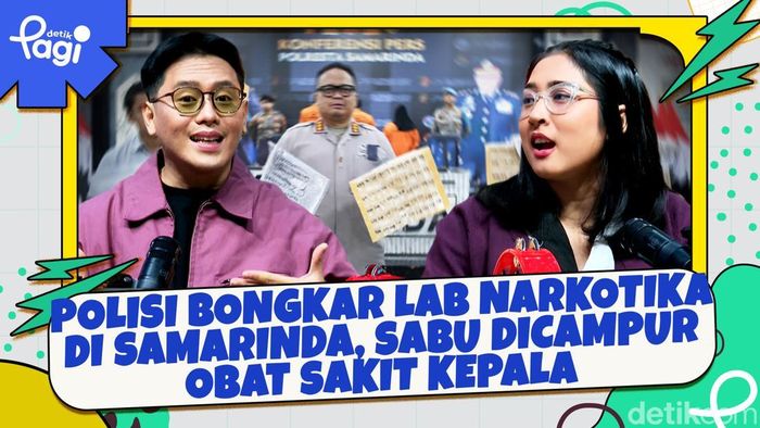 Video: Polisi Bongkar Lab Narkotika di Samarinda, Sabu Dicampur Obat Sakit Kepala