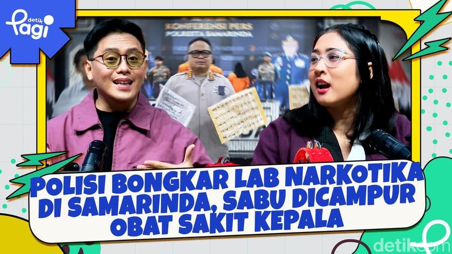 Video: Polisi Bongkar Lab Narkotika di Samarinda, Sabu Dicampur Obat Sakit Kepala