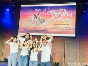 Musikal Perahu Kertas Tampil Beda, Set Panggung Konsep Berputar