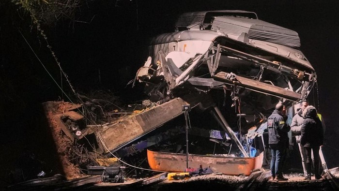 Kecelakaan Kereta di Spanyol: 1 Tewas, Puluhan Luka