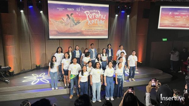 Konferensi Pers Drama Musikal 'Perahu Kertas'