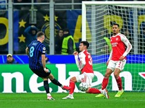 Babak I: Arsenal Ungguli Inter 2-1