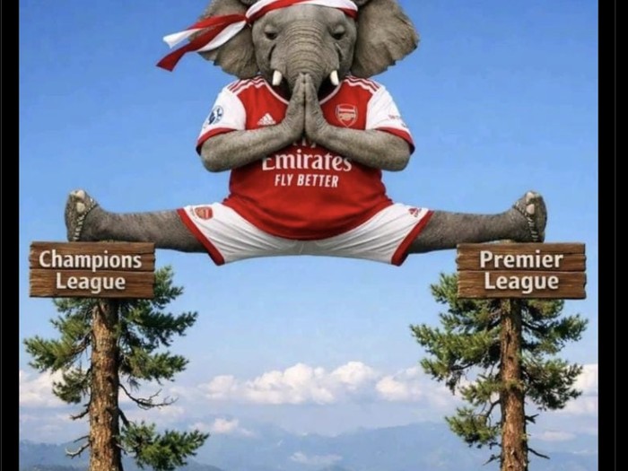 Meme Arsenal di Puncak