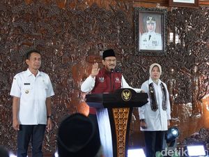 Mensos Gus Ipul Ajak Kades di Bojonegoro Sukseskan DTSEN