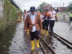 Menhub Sebut 85% Perjalanan Kereta Pulih Usai Terdampak Banjir