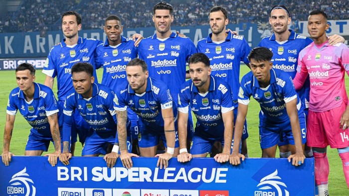 Para pemain Persib Bandung.