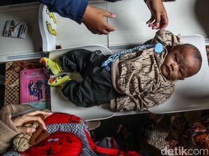 Posyandu Perkuat Pemantauan Kesehatan Balita di Permukiman Padat