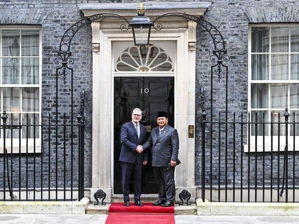 Prabowo Temui PM Inggris Keir Starmer