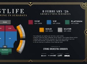 Westlife Gelar Konser Eksklusif di Surabaya, Tiket Mulai Dijual Hari Ini