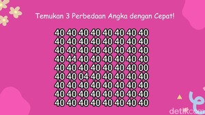 Sekilas Sama Persis! Temukan Objek yang Berbeda di Gambar Ini