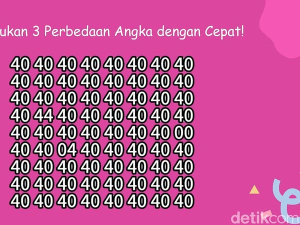 Sekilas Sama Persis! Temukan Objek yang Berbeda di Gambar Ini