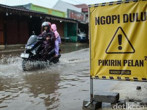 Drainase Buruk, Jalanan di Tambun Tergenang