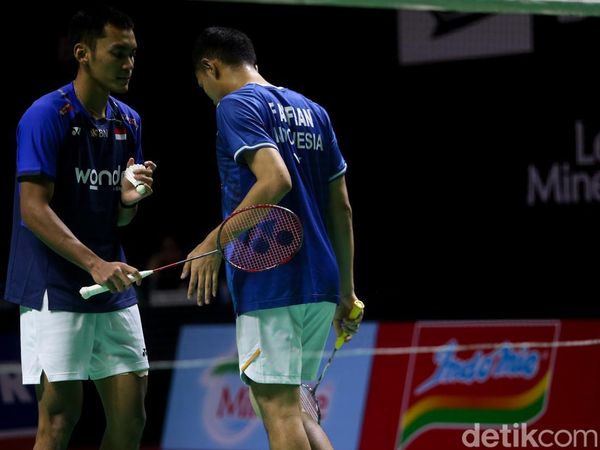 Fajar/Fikri Kalahkan Bagas/Leo di Indonesia Masters 2026
