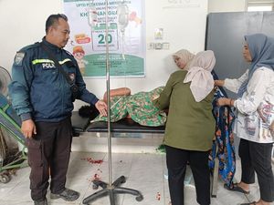 Suami di OKU Tusuk Istri Pakai Sajam, Pelaku Kabur