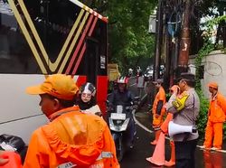 Jalan di Kemang Tergenang Banjir 40 Cm, Lalin Dialihkan ke Duren Tiga
