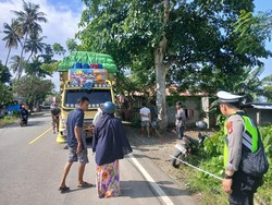 ASN KUA di Pasangkayu Tewas Tabrakan dengan Truk Usai Hindari Anjing