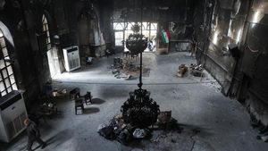 Kerusuhan di Iran Berujung Pembakaran Masjid